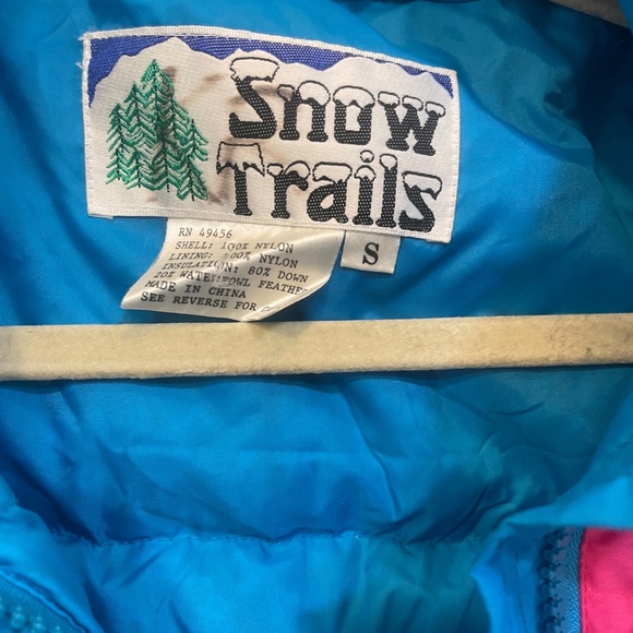 Vintage 80s Ski Jacket size small - Picture 3 of 3